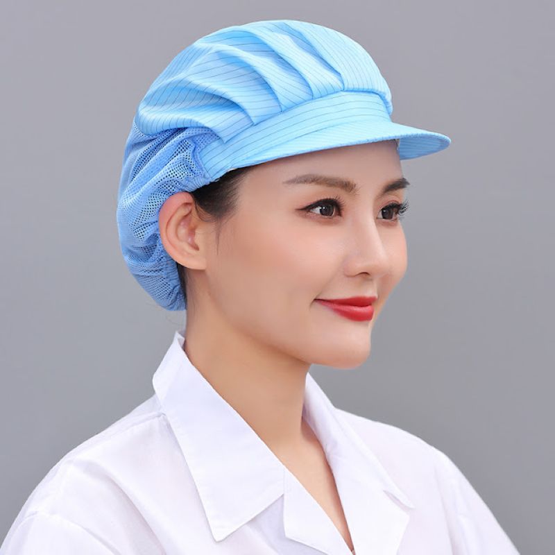 Ưu điểm của mũ tĩnh điện là thoáng khí và thấm hút mồ hôi