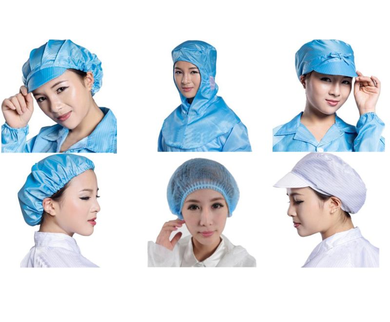 Mũ tĩnh điện giúp nâng cao chất lượng và đạt chuẩn an toàn trong phòng sạch