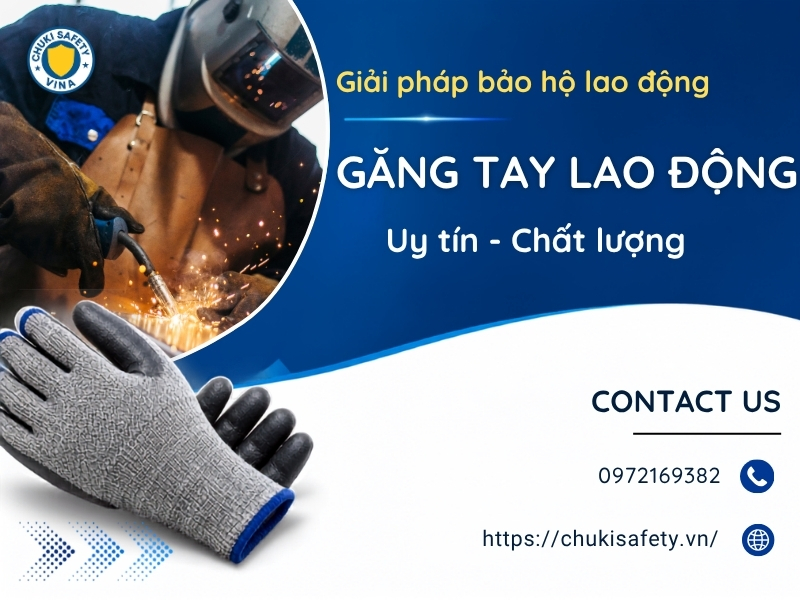Chuki Safety cung cấp giải pháp găng tay lao động uy tín tại Bắc Ninh
