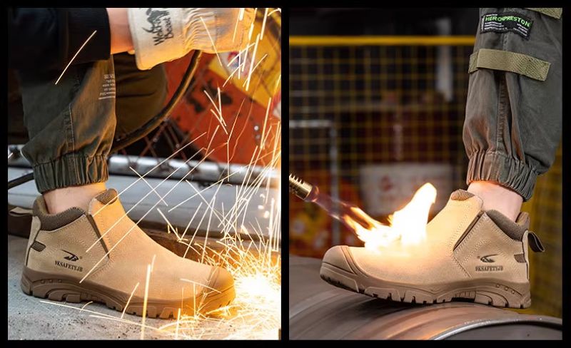 Giày bảo hộ ngành xây dựng và cơ khí 