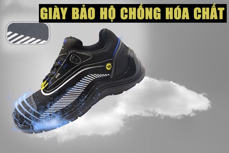 Giày bảo hộ ngành hóa chất và y ttế
