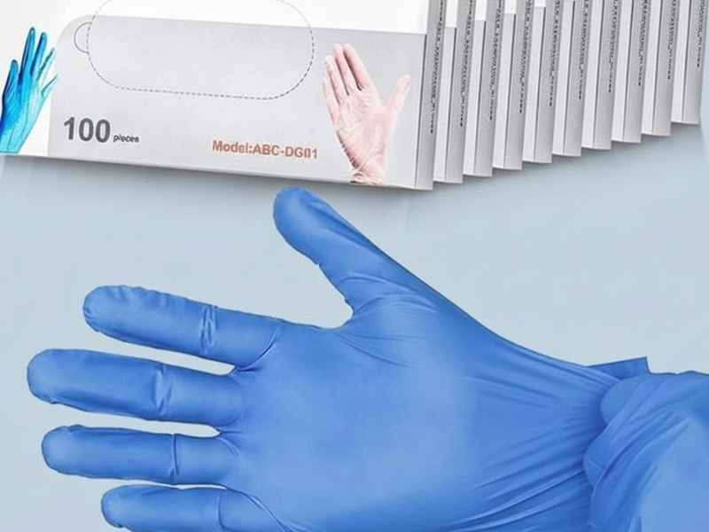 Găng tay Nitrile (Cao su tổng hợp)