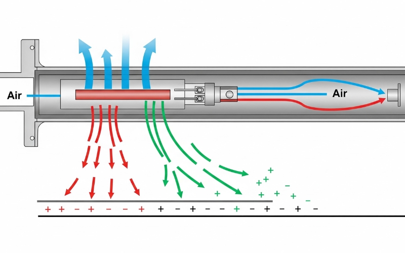 Nguyên lý hoạt động của khử tĩnh điện