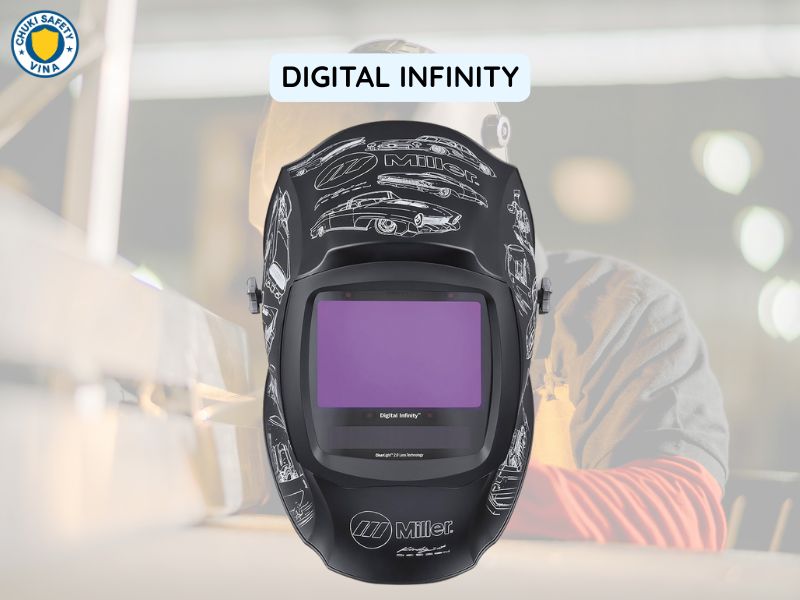 Kính hàn điện tử thương hiệu Miller Electric dòng Digital Infinity