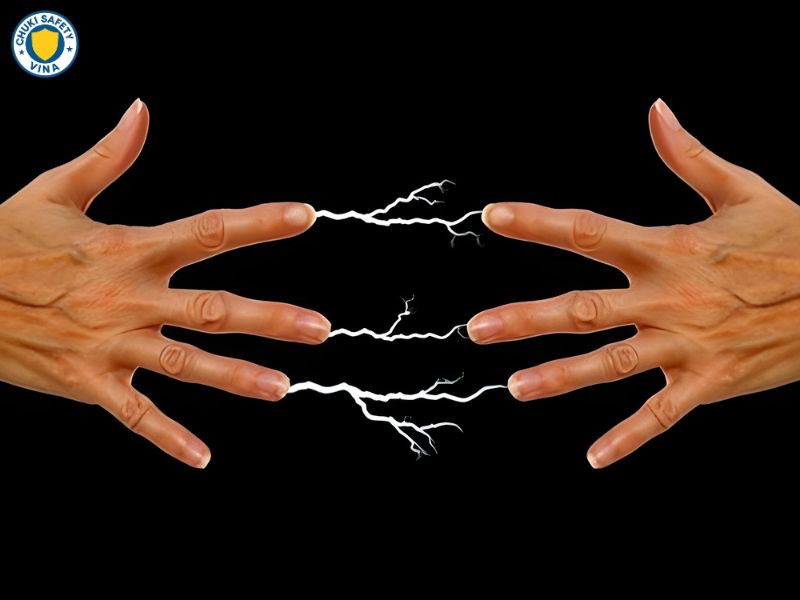 Người bị nhiễm tĩnh điện hoàn toàn bình thường