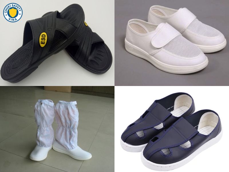 Phân loại giày phòng sạch
