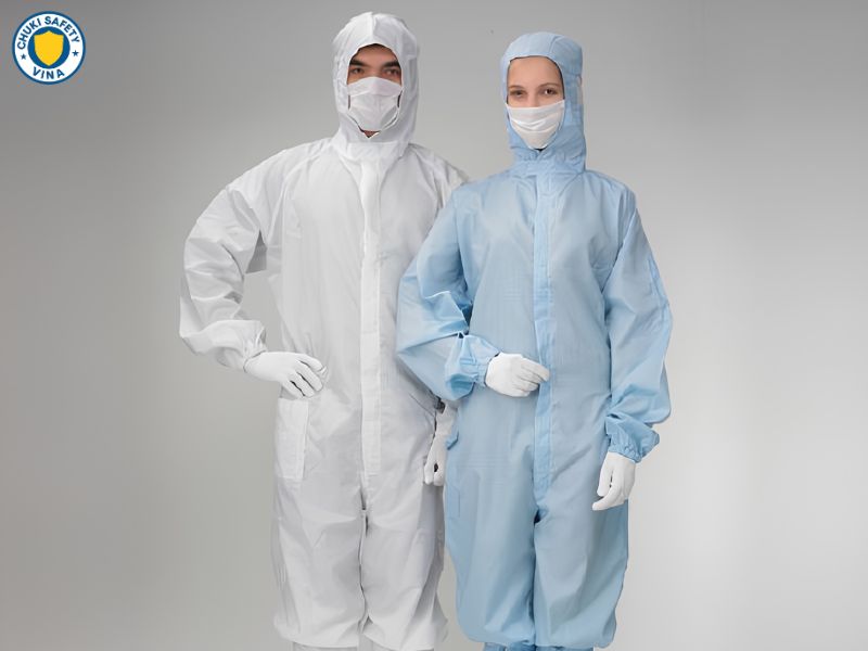 Ứng dụng của polyester trong quần áo phòng sạch