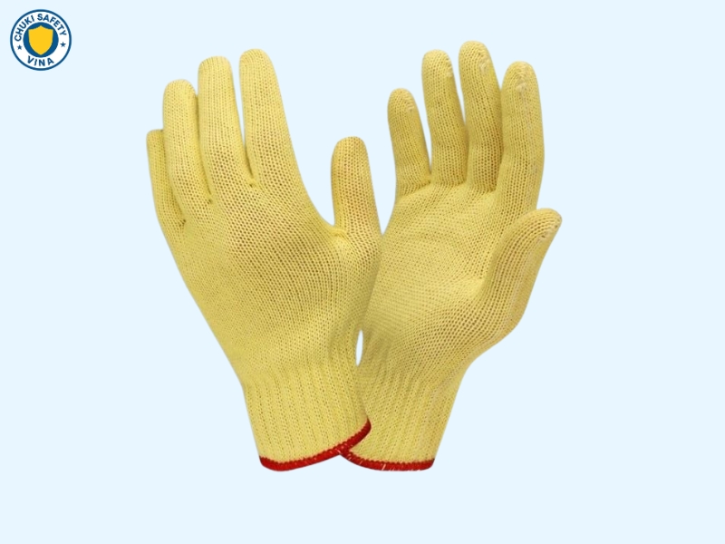 Găng tay vải chịu nhiệt sợi Aramid, Kevlar, Nomex